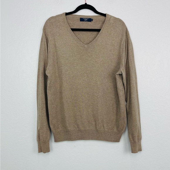 J. Crew Cotton with Cashmere V-Neck Pull Over Sweater - Picture 4 of 6